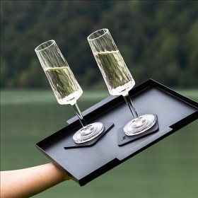 Bild på Magnetiska Champagneglas i plast Silwy, 2-pack