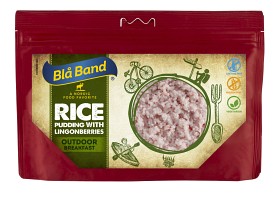 Bild på Blå Band Rice pudding with lingonberries