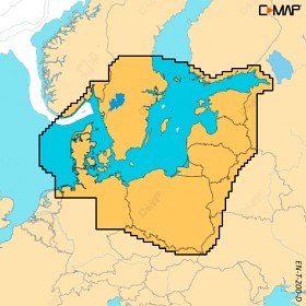 Bild på C-MAP Discover X - Skagerak,Kattegat and Baltic Sea