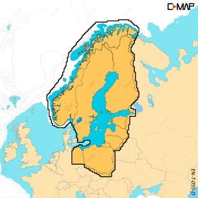 Bild på C-MAP Discover X - Sweden,Norway,Finland and Baltic Sea