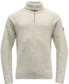 Bild på Devold Nansen Sweater Zip Neck Unisex Grey Melange