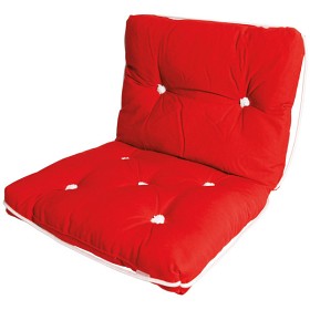 Bild på Kapock-kudde Röd dubbel