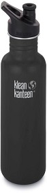 Bild på Klean Kanteen 800 ml Classic Sport Cap Shale Black