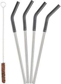 Bild på Klean Kanteen Steel Straws 4-pack Black/Natural