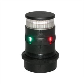 Bild på Lanterna Aqua Signal 34 LED 3-färg/Ankar Quickfit Svart