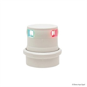 Bild på Lanterna Aqua Signal 34 LED 3-färg Quickfit fäste Vit