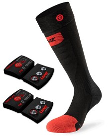 Bild på Lenz Paket Heat Sock 5.0 Toe Cap Slim Fit + Batteripack