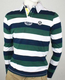 Bild på North Sails Striped Rugger Green