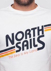 Bild på North Sails T-Shirt Retro White