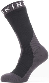 Bild på Sealskinz Extreme Cold Weather Mid Sock Black/Grey/White