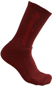 Bild på Woolpower Kids Socks Classic Logo 400 Rust Red