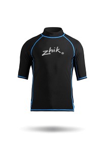 Bild på Zhik Kids Short Sleeve Top Black/Cyan