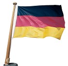 Båtflagga Tyskland 50x30 cm