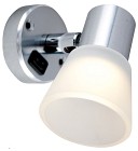 Läslampa Tube D3 LED, lampglas, vitt