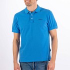 Sebago Outwashed Polo Pique Ocean Blue