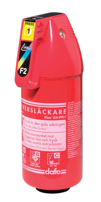 Nautec Gloria Brandsläckare 2kg