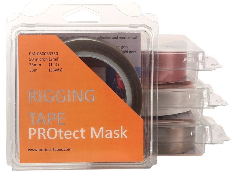 PROtect Mask Tape 50micron 25mm 33m Grå - PROtect Tapes